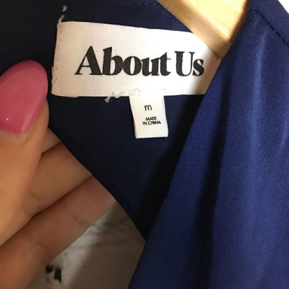 About Us Mini Dress with Open Back - Picture 9 of 16